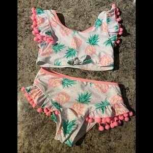 Nicole miller girls bathing suit